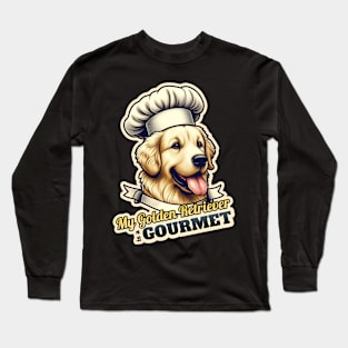 Golden Retriever Chef 3 Long Sleeve T-Shirt